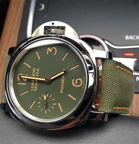 genuine panerai canvas strap|aftermarket Panerai watch straps.